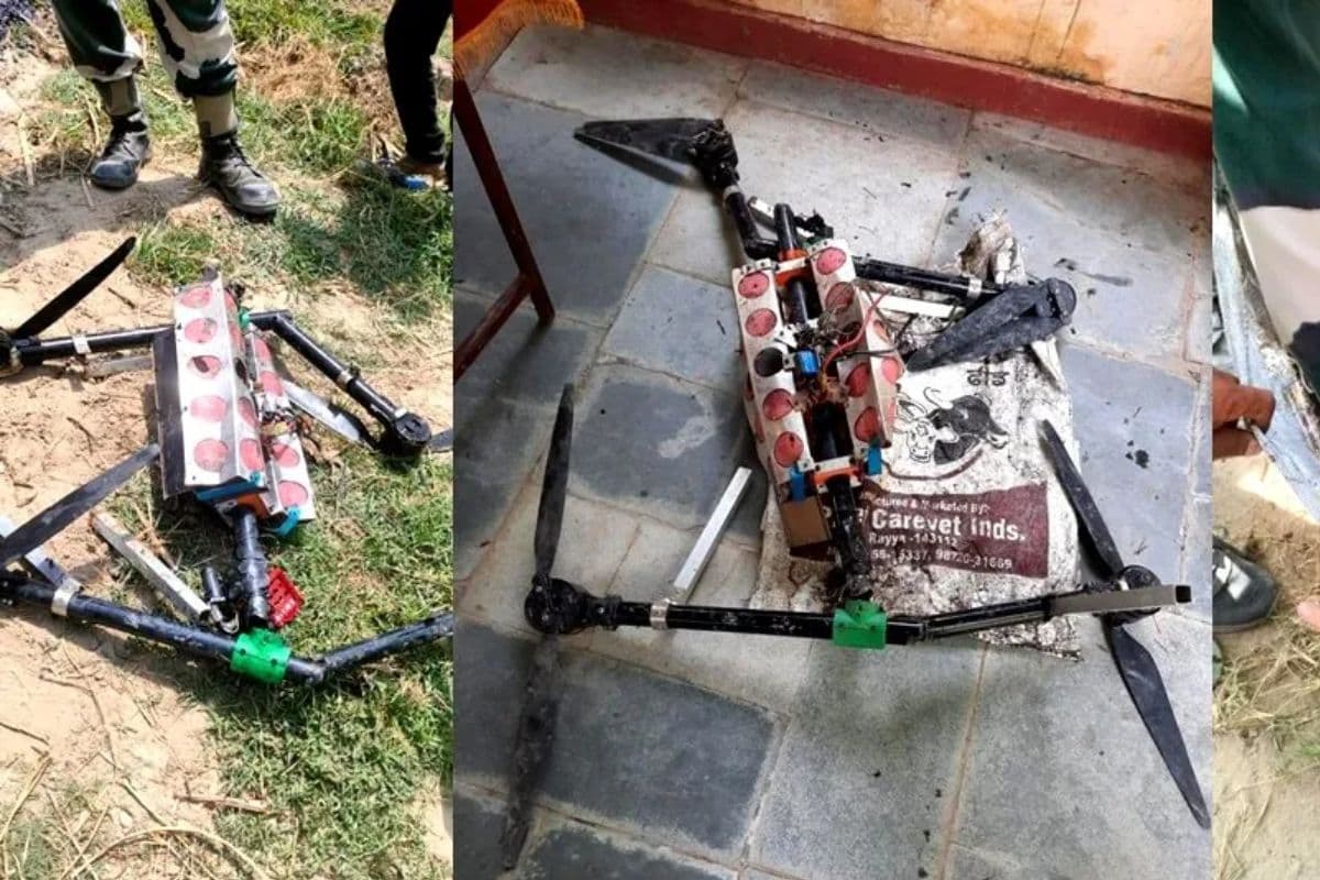 SF and police recovered drone in Tarantaran