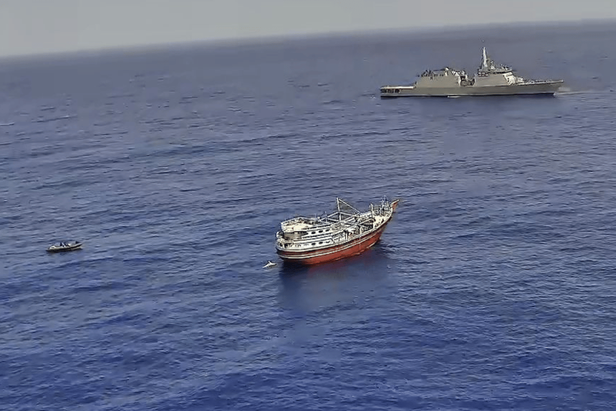  Indian Navy's bravery in Arabian Sea, rescued 23 Pakistani and Iranian boats from pirates