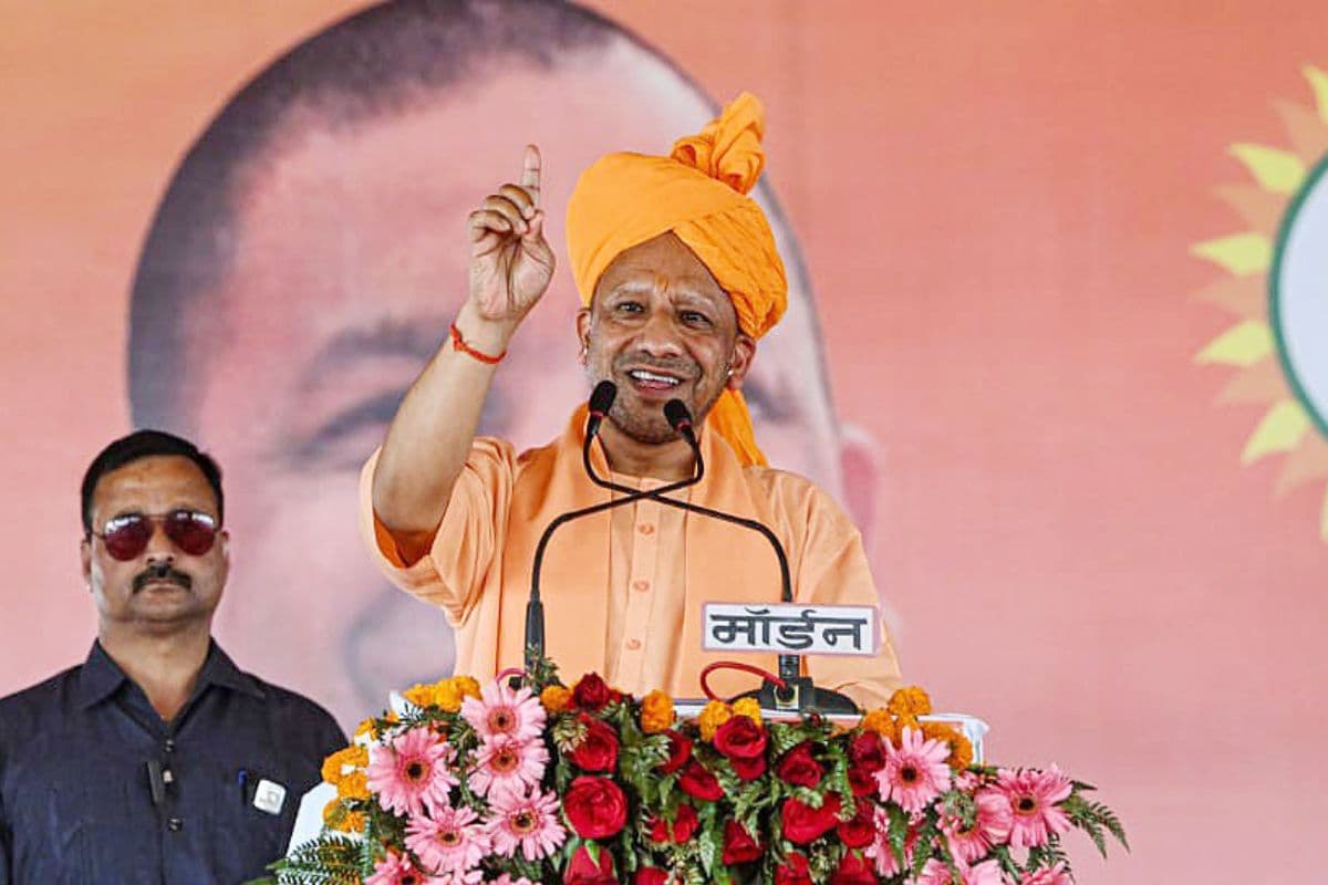 Lok Sabha Election 2024 CM Yogi angry at opposition in Bharatpur Congress government eaten biryani to terrorists 