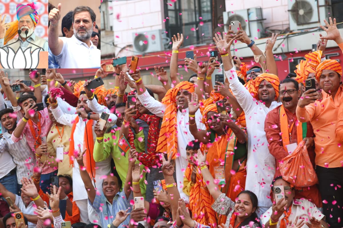 PM Narendra Modi Rahul Gandhi Lok Sabha Election Rally in Rajasthan