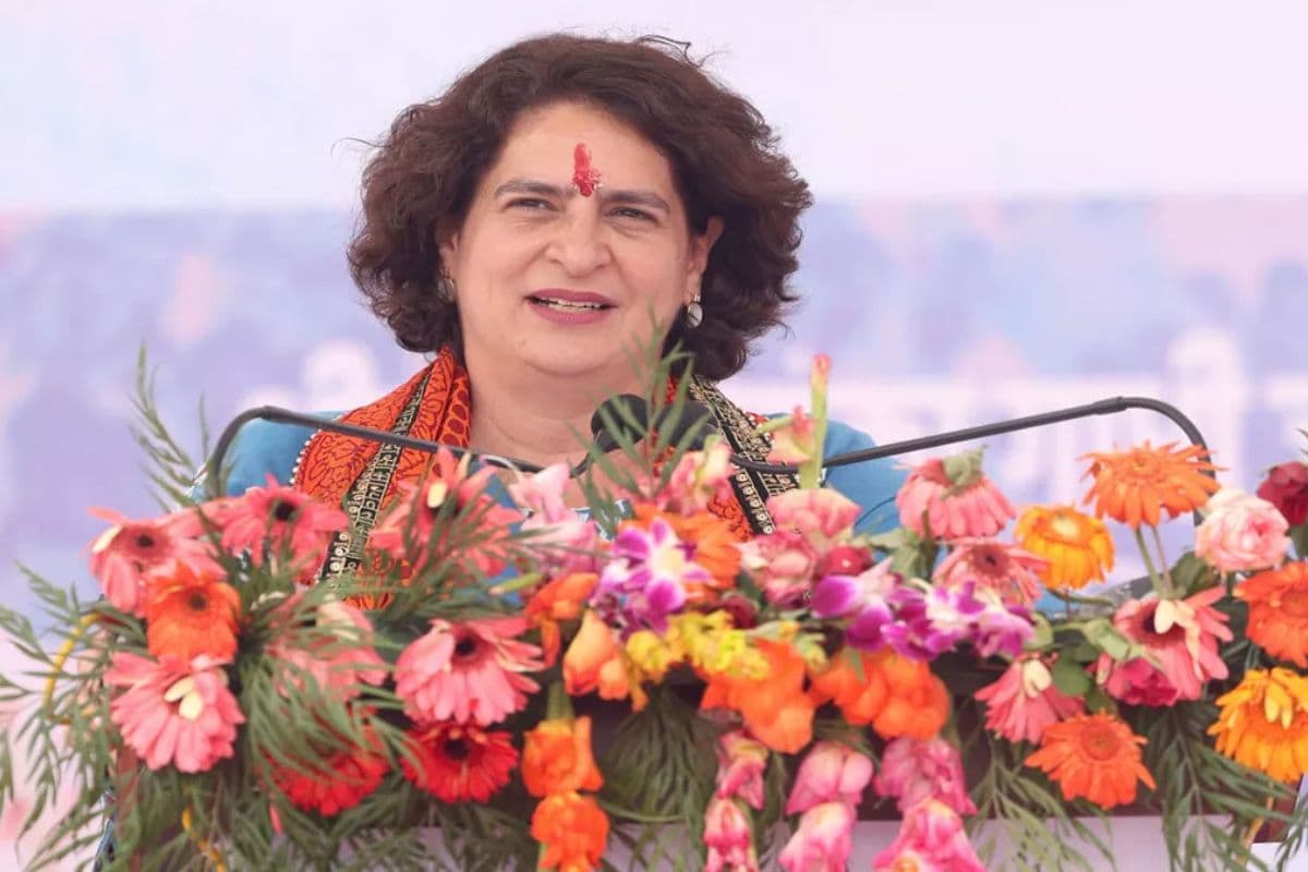 Priyanka Gandhi attacks PM Modi and said If Congress did nothing then where did IIT, IIM and AIIMS come from across the country