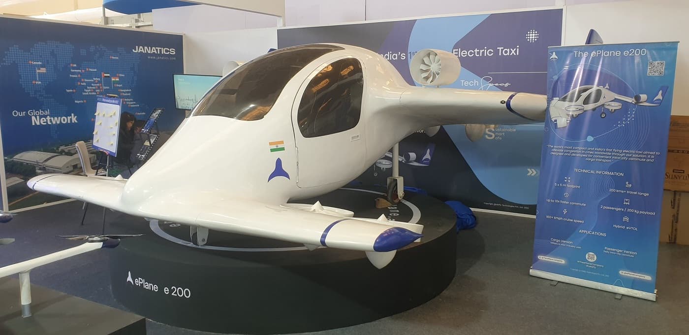 electric flying taxi.