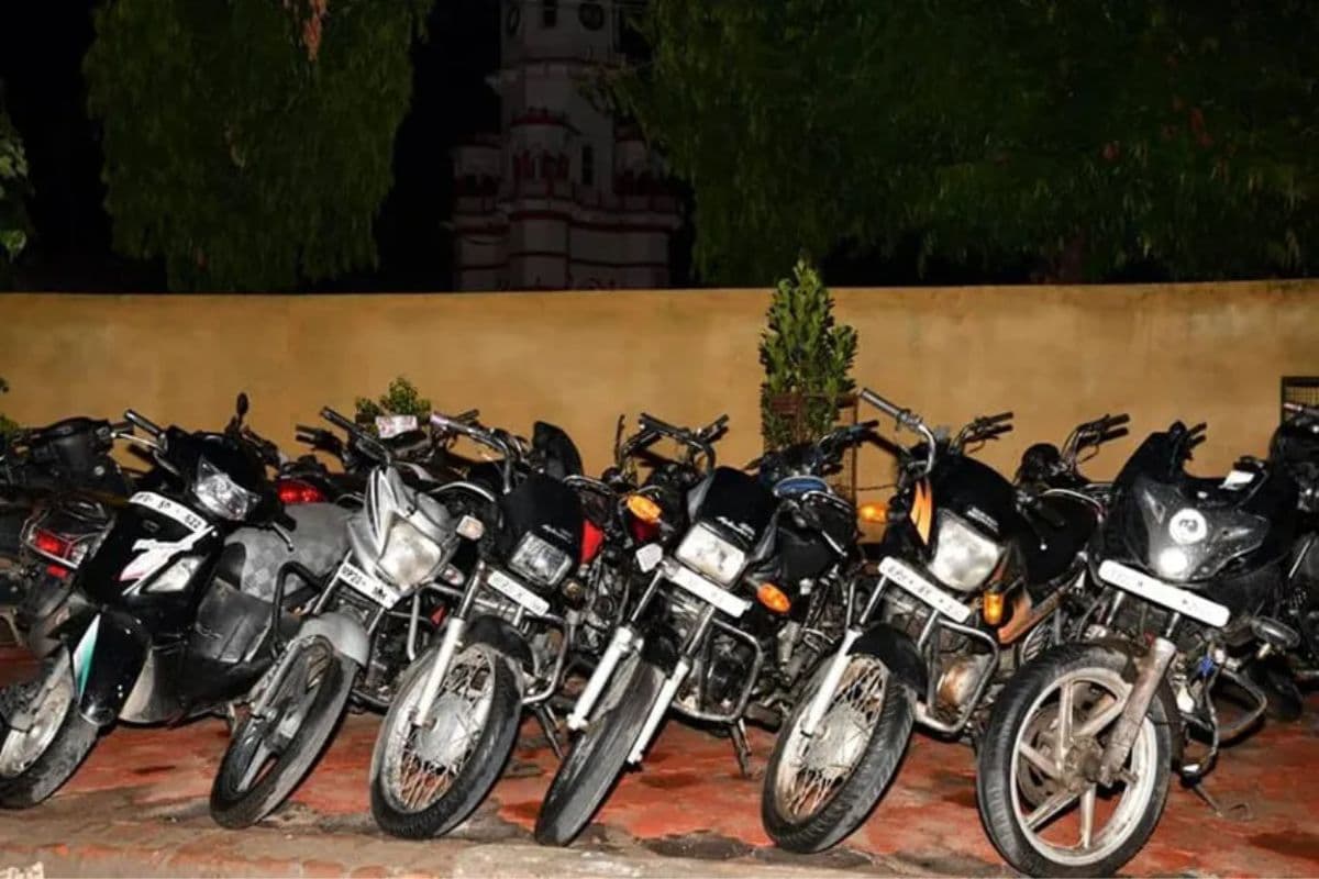 Bike theft incident in Nagaur Rajasthan
