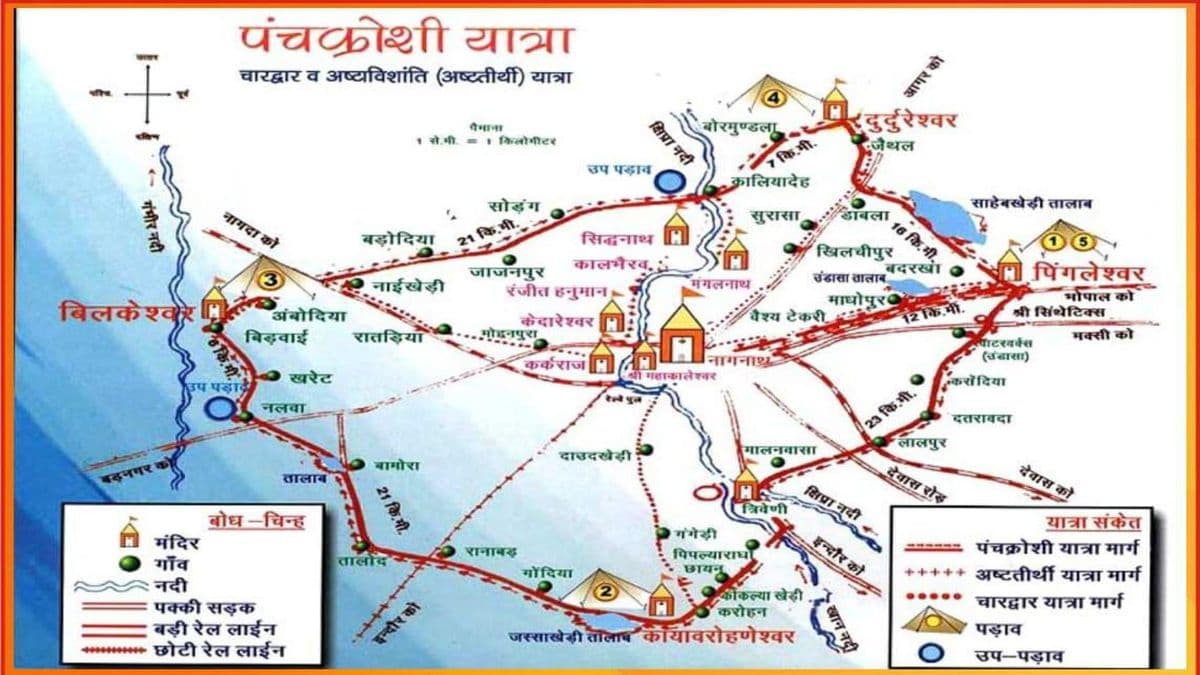 panchroshi marg map