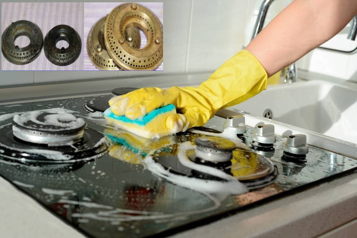 How to clean gas burner
