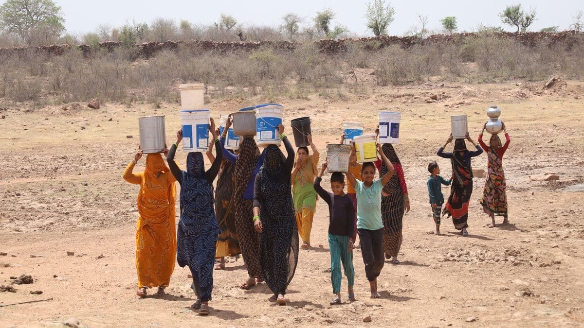जल जीवन मिशन: 793 गांवों में से 90 में पानी देकर सौ फीसदी का पीट रहे ढिंढोरा Jal Jeevan Mission: Trumpeting 100% by providing water to 90 out of 793 villages