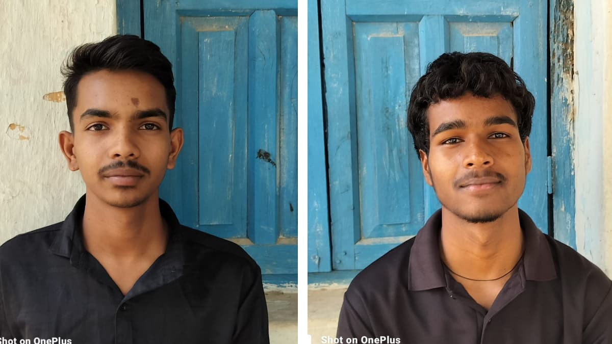 Student Piyush and Sahil Khan