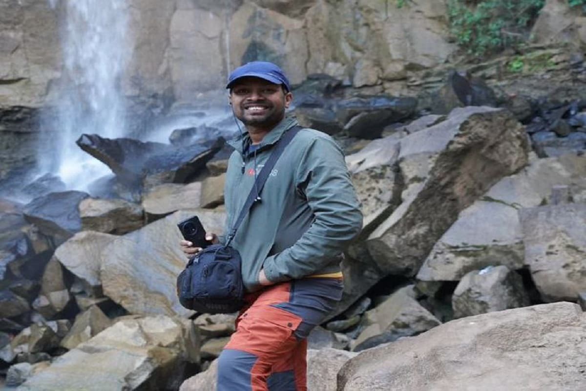 Traveller and blogger Deepak Patel