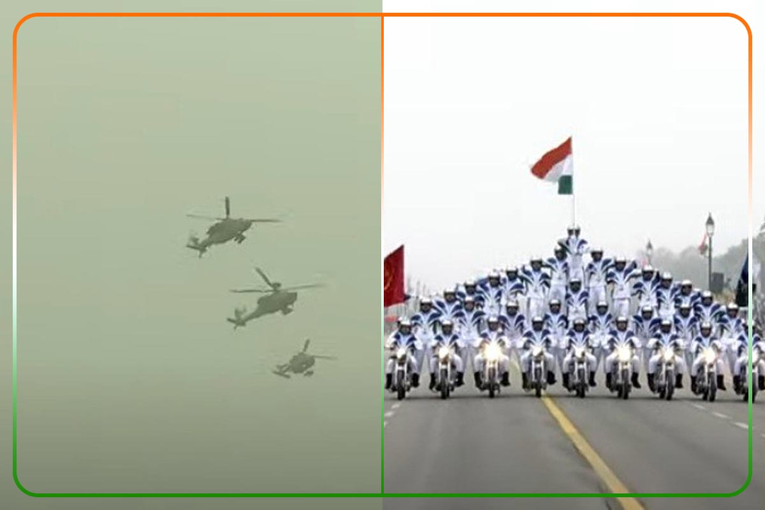 Republic Day Pared: जमीन से आकाश तक दिखी न्यू इंडिया की झलक, 90 मिनट की परेड में दिखीं 23 झांकियां