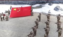 चीन ने नए साल पर गलवान में फहराया अपना झंडा! इंडियन आर्मी ने बताया क्या है सच