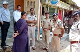 Indore Commissioner और IG ने सेंधवा के घटना स्थल का किया निरीक्षण