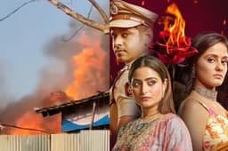 मुंबई फिल्म सिटी में बड़ा हादसा, सीरियल 'गुम है किसी के प्यार में' का सेट जलकर हुआ राख