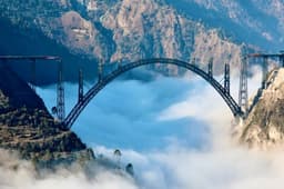 चिनाब पर तैयार होने वाला है दुनिया का सबसे ऊंचा रेलवे पुल, हर मौसम में कश्मीर से रहेगी कनेक्टिविटी