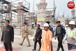 अयोध्या में सीएम ने किया रामलला के भवन का लोकार्पण, किया बड़ा ऐलान