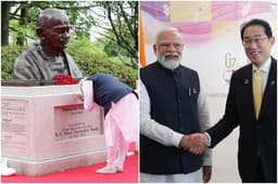 G-7 Summit: जापानी PM से मिले प्रधानमंत्री मोदी, हिरोशिमा में महात्मा गांधी की प्रतिमा का अनावरण कर दिया शांति का संदेश