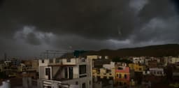 जयपुर में सुबह बरसे मेघ, शाम को फिर छाए काले बादल, देखे वीडियो