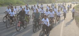विश्व पर्यावरण दिवस पर राजस्थान पत्रिका और प्रशासन की ओर से साइकिल रैली का आयोजन