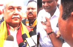 केंद्रीय मंत्री नरेंद्र सिंह तोमर के सामने चोर ने काट दी पत्रकार की जेब, सामने आया वीडियो