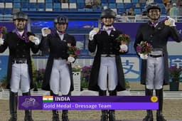 Asia games 2023: भारतीय घुड़सवारों ने रचा इतिहास, 41 साल बाद जीता गोल्ड मेडल, झोली में कुल 14 पदक
