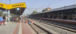 VIDEO पश्चिम रेलवे महाप्रबंधक ने किया नीमच से चित्तौडगढ़ दोहरीकरण रेल मार्ग का विंडो निरीक्षण