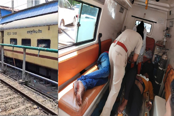 Raipur Train Accident का सामने आया Video, मासूम समेत तीन घायल, एक का कटा हाथ