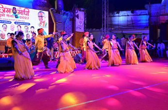 राजिम माघी पुन्नी मेला में बिखरी सांस्कृतिक कार्यक्रमों की छटा