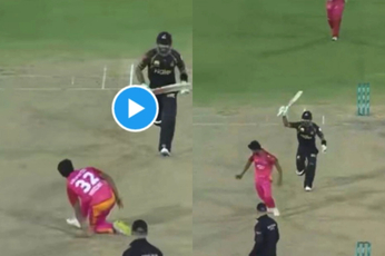 मैच के बीच बल्ला लेकर हसन अली को मारने दौड़ पड़े बाबर आजम, देखें वायरल वीडियो