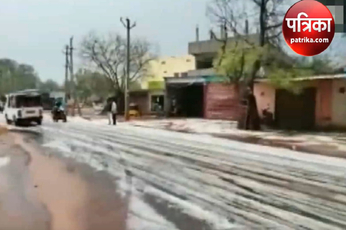 Video : तेलंगाना में अचानक झमाझम बारिश और ओलावृष्टि हुई, लोग हैरान