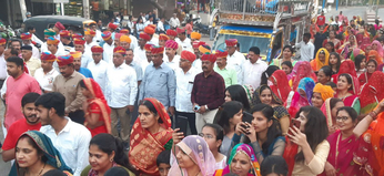 गणगौर : शोभायात्रा में दिखा उत्साह