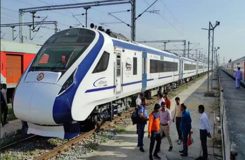 देखें Video...अजमेर पहुंची प्रदेश की पहली वंदे भारत ट्रेन
