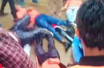 Video: रामनवमी के जुलूस में बड़ा हदसा, करंट की चपेट में आने से तीन युवकों की मौत