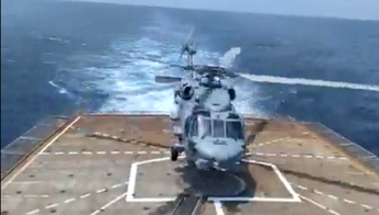 VEDIO: एमएच-60 हेलीकॉप्टर का विराट नजारा