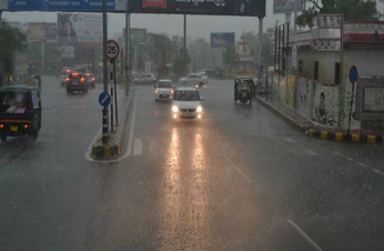 Rain Video:  अजमेर में कई इलाकों में भिगोया बरसात ने