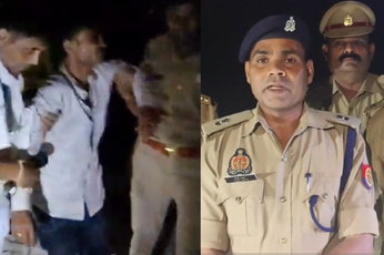 Jhansi Encounter: पुलिस लुटेरों के बीच मुठभेड़, बदमाश के पैर में लगी गोली
