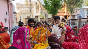 राजगढ़ में निकाली भगवान की शोभायात्रा