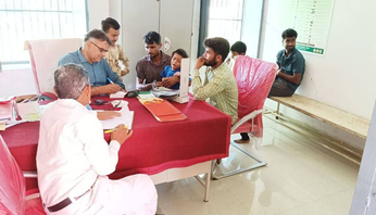 बजरंगगढ़ में सवा चार सौ लोगों ने लिया स्वास्थ्य लाभ
