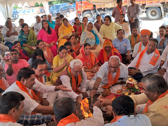 Modi Jodhpur Visit: प्रधानमंत्री मोदी की जनसभा के लिए भूमि पूजन, PM के रूप में जोधपुर में तीसरी जनसभा