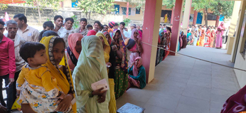 Rajasthan Election : डूूंगरपुर जिले में दोपहर एक बजे तक 38.73 प्रतिशत मतदान