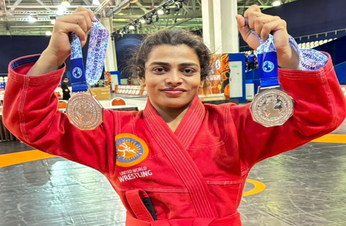 VIDEO : फतेहपुरा की बेटी ने मॉस्को में पाई फतेह। जानिए क्या पाया पदक