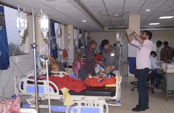 उल्टी-दस्त से एक बालिका की मौत, 50 बच्चे अस्पताल में भर्ती