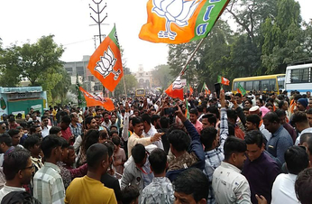 Celebration of BJP- Election-भाजपा की जीत का मना जश्न, छाया समर्पित कार्यकर्ताओं का उत्साह