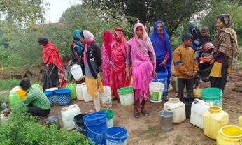 पनवार में पानी की समस्या से जूझ रहे 150 परिवार