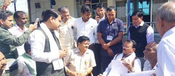 उपमुख्यमंत्री  ने हिण्डोली में आमजन की सुनी समस्याएं-video