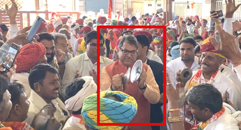 VIDEO : राजस्थान भाजपा के नेता सतीश पूनिया का दिखा कमाल, मंजीरा थाम कर मचा दिया धमाल