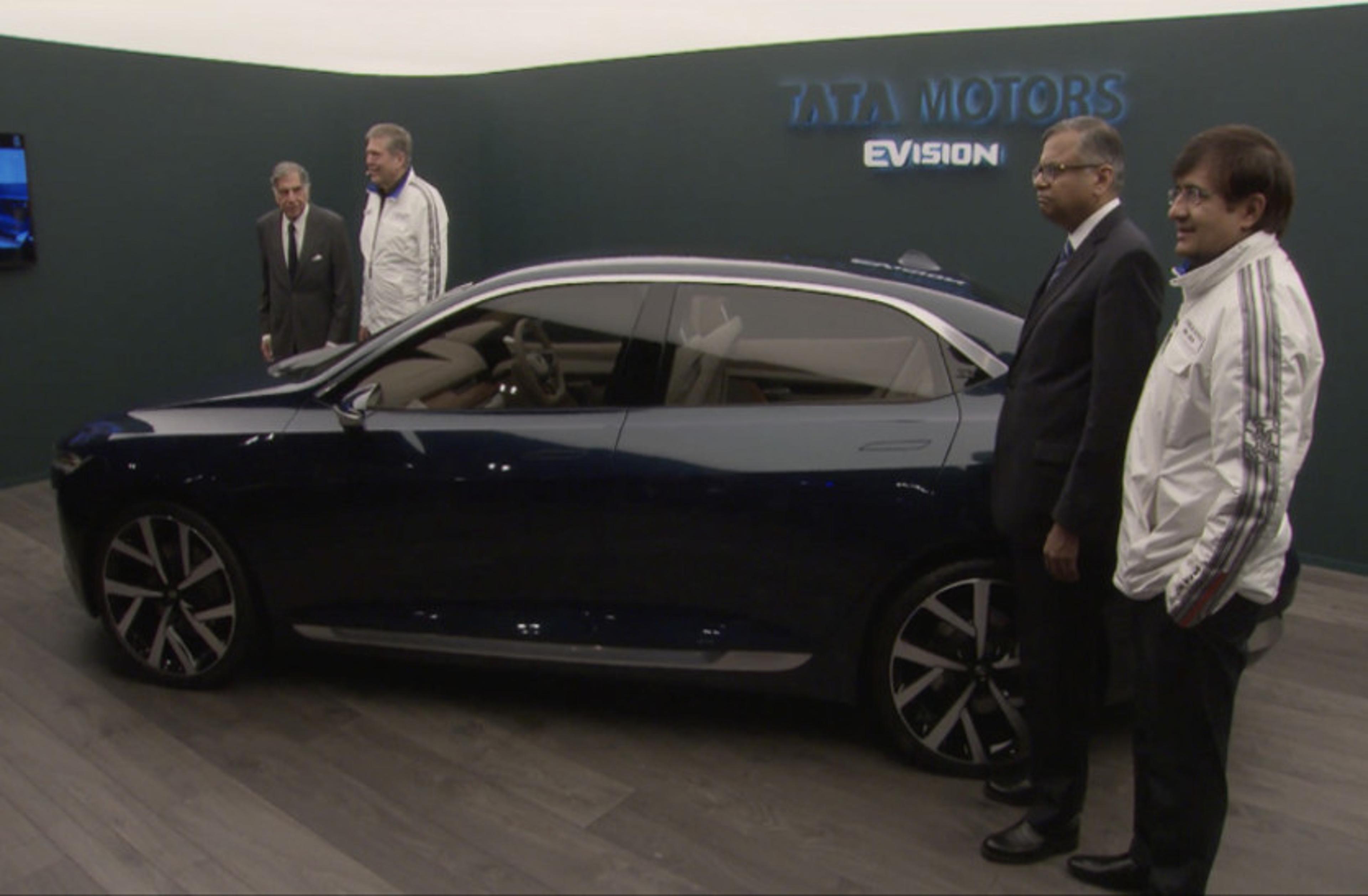 Geneva Motor Show 2018: टाटा ने नई कॉन्सेप्ट सेडान ईविजन को किया शोकेस