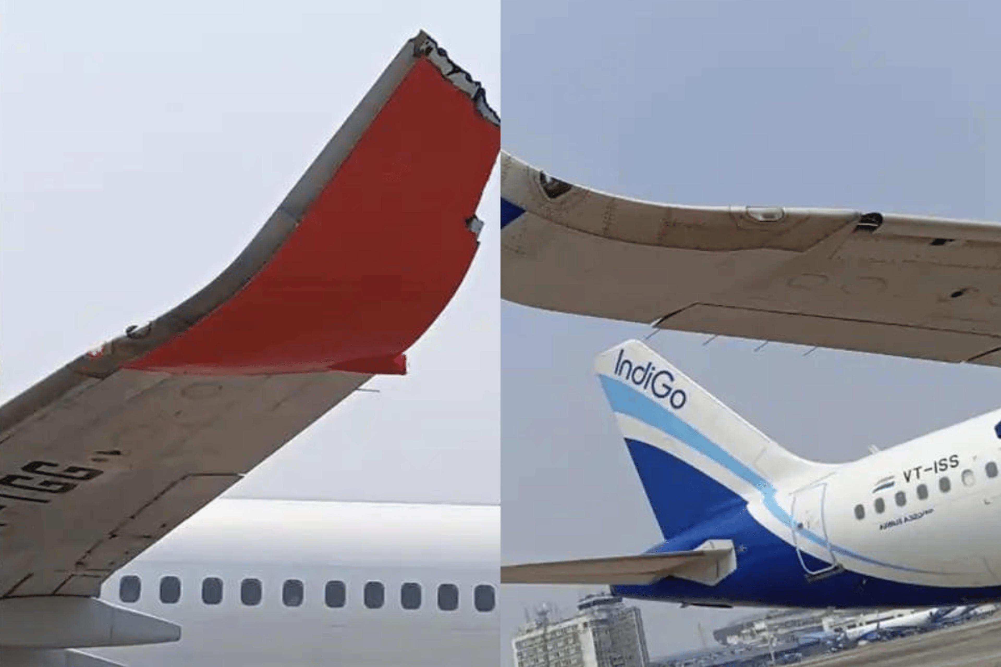 IndiGo flight accident: IndiGo विमान ने Air India Express के विमान को मारी
टक्कर, रोस्टर से हटाए गए दो पायलट
