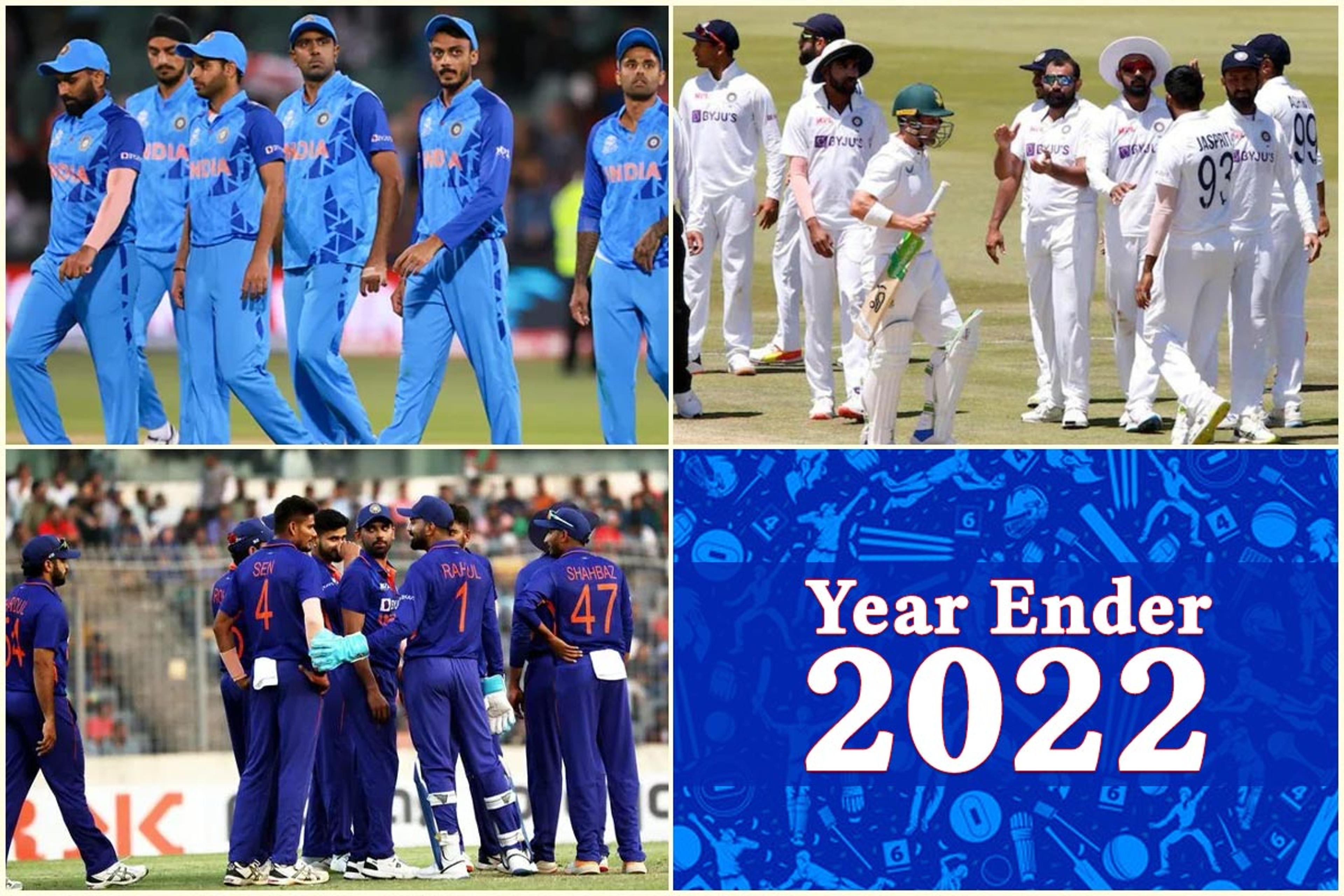 Year Ender 2022 : इस साल क्रिकेट के तीनों फॉर्मेट में बड़े मौकों पर फेल रही टीम इंडिया, देखें कैसा रहा प्रदर्शन