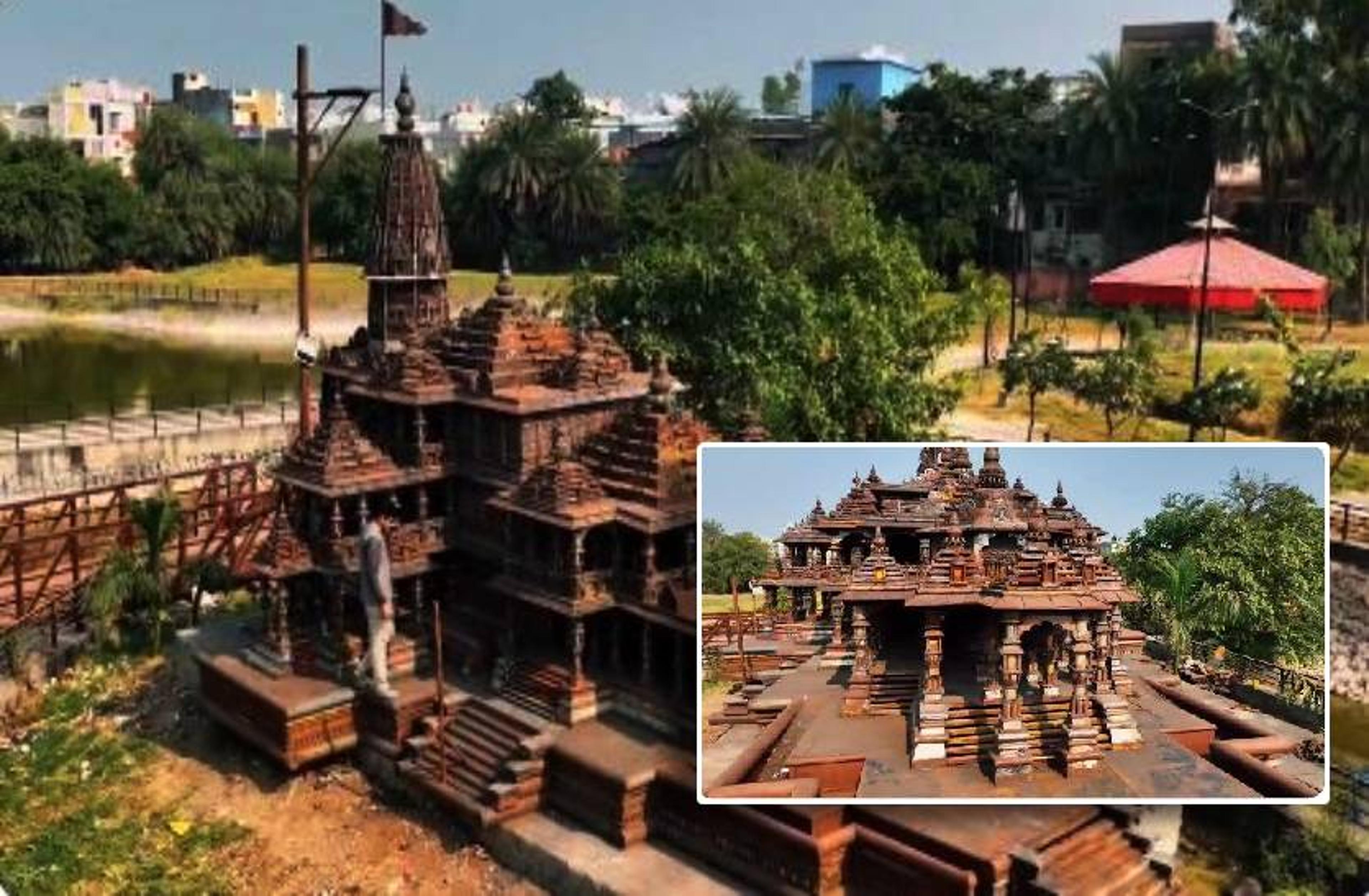 अयोध्या में तैयार होने से पहले मध्यप्रदेश के इस शहर में बना हुबहू राम मंदिर, दावा ऐसी दुनिया की ये पहली प्रतिकृति, देखें तस्वीरें