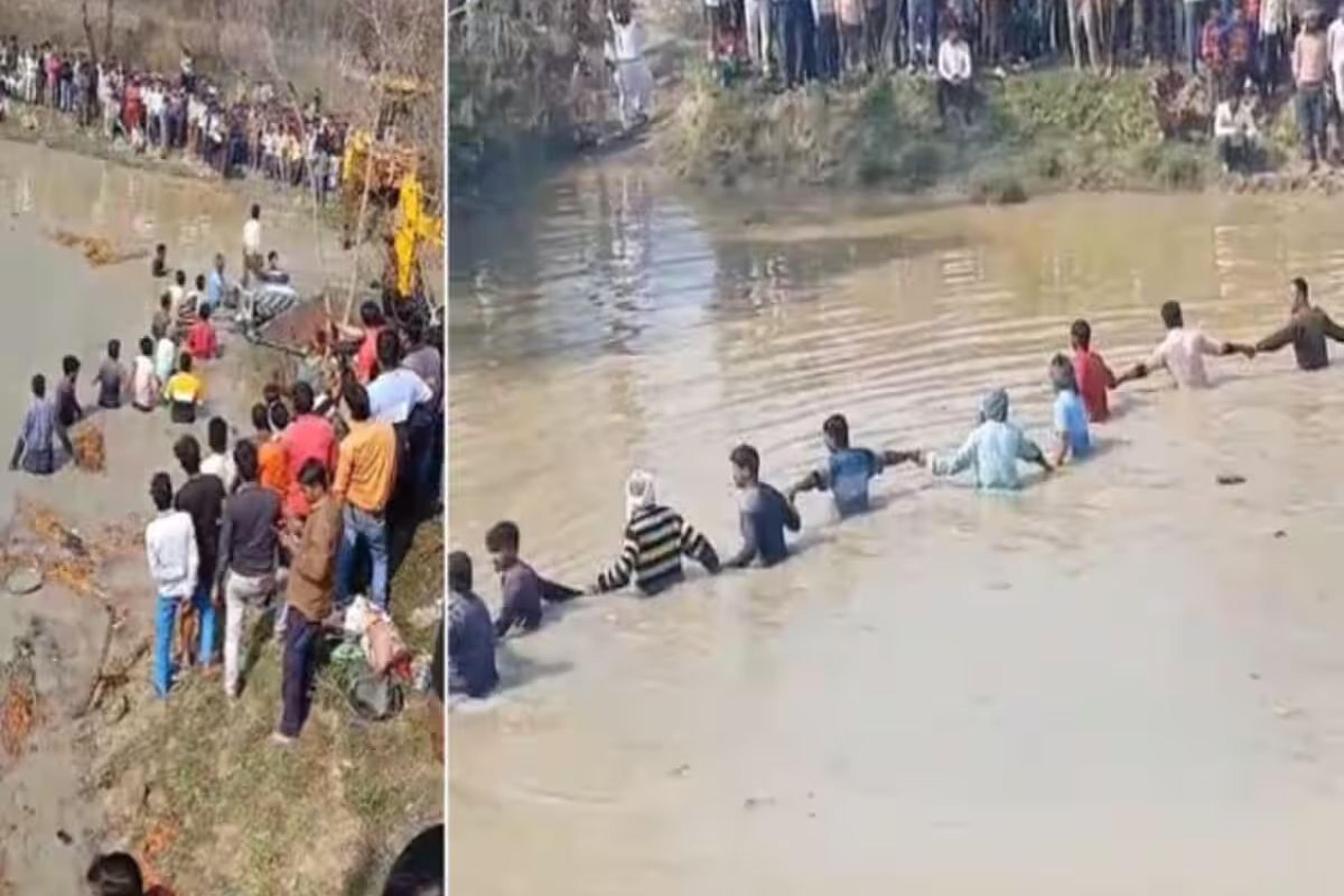 कासगंज में बड़ा हादसा, गंगा स्नान के लिए जा रही श्रद्धालुओं से भरी ट्रैक्टर- ट्राली पलटी, 15 लोगों की मौत