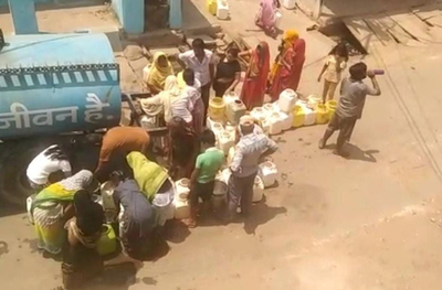 Drinking water crisis, city, thirst, heat, water supply, Katni news